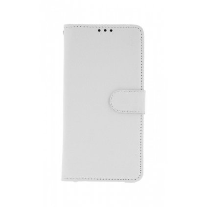 Flipové puzdro na Huawei Y7 2019 biele s prackou