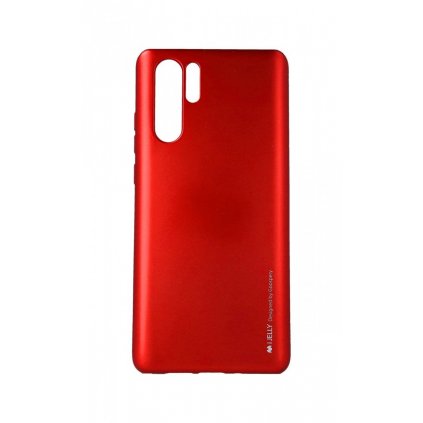 Zadný kryt Mercury iJelly Metal na Huawei P30 Pro červený