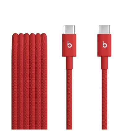 Dátový kábel Apple Beats MDGF4ZM/A USB-C/USB-C 1,5m červený