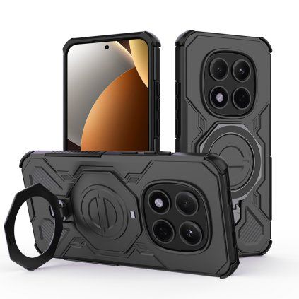 Kryt Techsuit Carbon Shield PRO pre Xiaomi Redmi Note 15 Pro+ 5G / Poco M8 Pro 5G čierny
