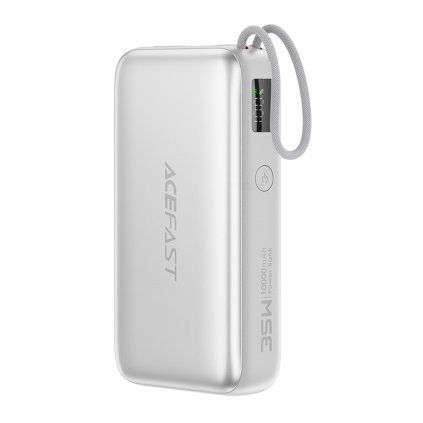 Powerbanka Acefast M32 35W 10000mAh strieborná