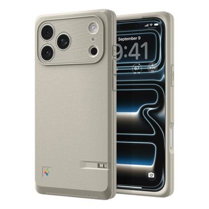 Kryt Spigen Classic LS MagFit pre iPhone 17 Pro Max kamenný