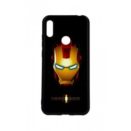 Zadný 3D silikónový kryt na Huawei Y6 2019 Iron Man