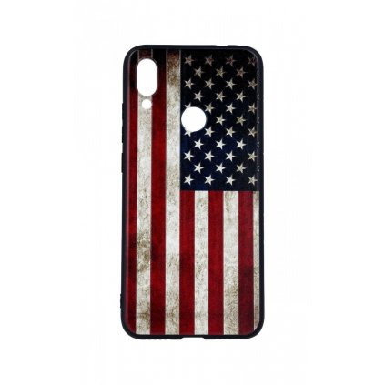 Zadný 3D silikónový kryt na Huawei Y7 2019 Amerika