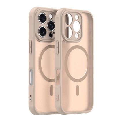 Techsuit HaloFrost II MagSafe pro iPhone 16 Pro zlatý