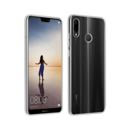 Ultratenký silikónový kryt na Huawei P30 Lite 0,5 mm priehľadný