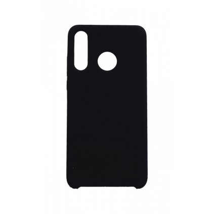 Zadný silikónový kryt Forcell Gummy na Huawei P30 Lite čierny