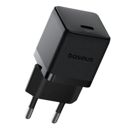 Adaptér Baseus Palm Fast USB-C 20W čierny