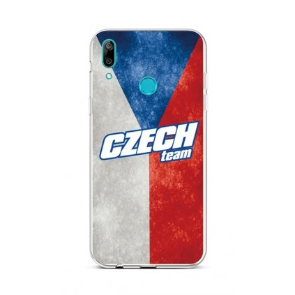 Zadný silikónový kryt na Huawei Y6 2019 Czech Team
