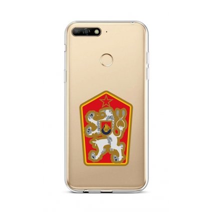 Zadný silikónový kryt na Huawei Y6 Prime 2018 Štátny znak