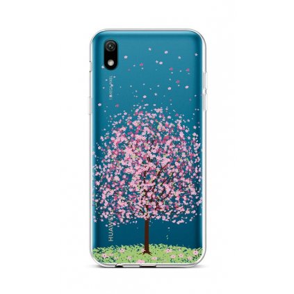 Zadný silikónový kryt na Huawei Y5 2019 Blossom Tree