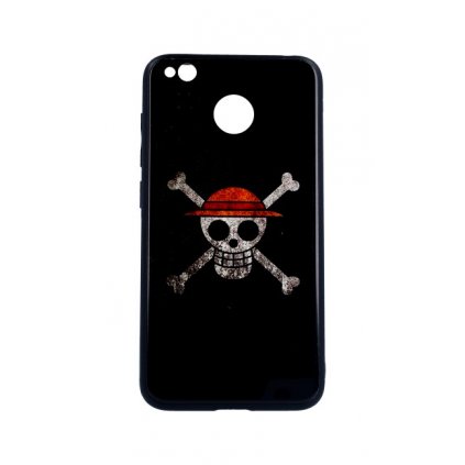 Zadný pevný kryt GLASS na Xiaomi Redmi 4X Warning