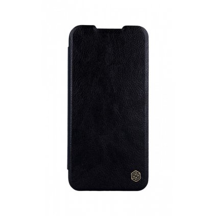Flipové puzdro Nillkin Qin na Xiaomi Redmi 7 kožené čierne