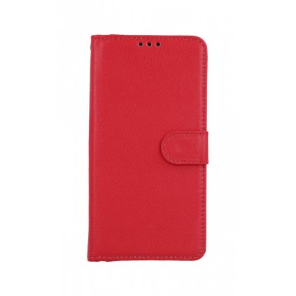 Flipové puzdro na Xiaomi Mi 9T červené s prackou