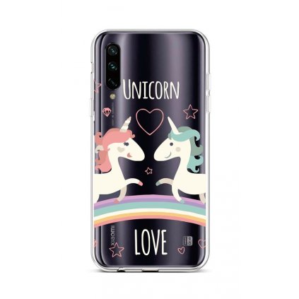 Zadný silikónový kryt na Xiaomi Mi A3 Unicorn Love