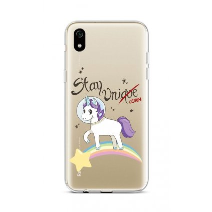 Zadný silikónový kryt na Xiaomi Redmi 7A Stay Unicorn