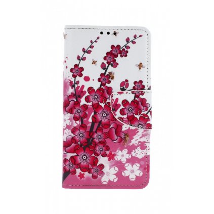 Flipové puzdro na Xiaomi Redmi 7A Kvety textil