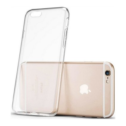 Ultratenký silikónový kryt na iPhone 7 0,5 mm priehľadný