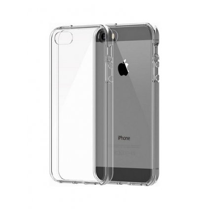 Zadný kryt Swissten Clear Jelly na iPhone 5 / 5s / SE priehľadný