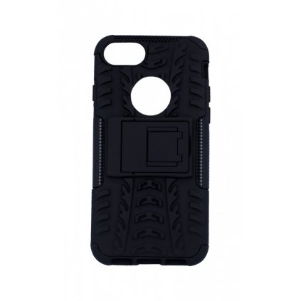 Zadný kryt na iPhone 8 čierny so stojanom