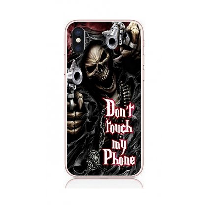 Zadný kryt na iPhone XS Smrťák