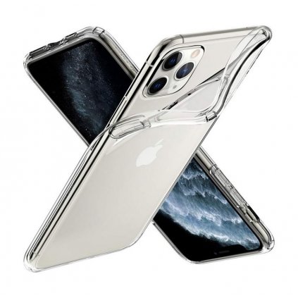 Ultratenký silikónový kryt na iPhone 11 Pro Max 0,5 mm priehľadný