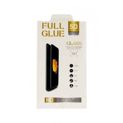 Polykarbonátová ochrana displeja FullGlue na iPhone 6 / 6s 5D čierna