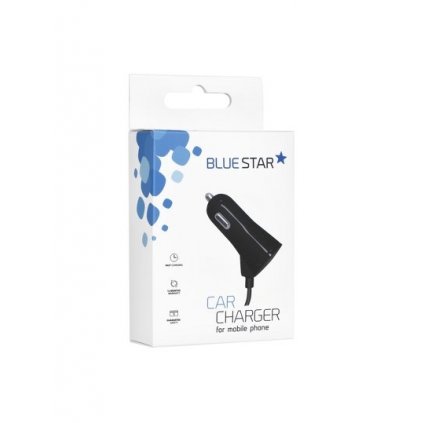 Nabíjačka do auta Blue Star Micro USB 3A čierna