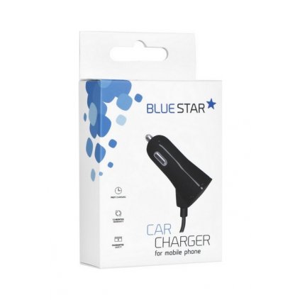 Nabíjačka do auta Blue Star USB-C (Type C) 3A čierna