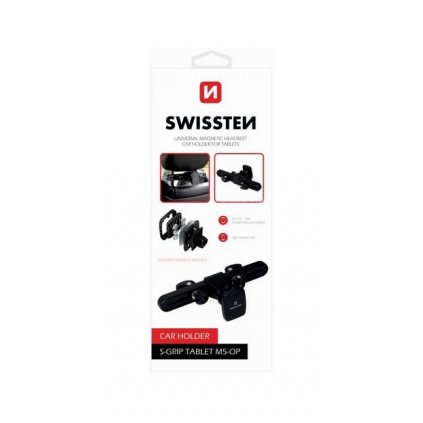 Držiak do auta Swissten S-Grip Tablet M5-OP na opierku hlavy čierny