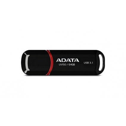 USB kľůč ADATA UV150 64GB čierno-červený