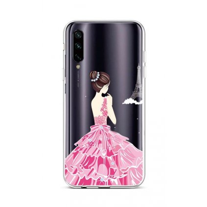 Zadný silikónový kryt na Xiaomi Mi A3 Pink Princess