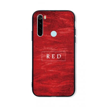 Zadný pevný kryt LUXURY na Xiaomi Redmi Note 8 Red