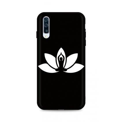 Zadný silikónový kryt DARK na Samsung A50 Yoga