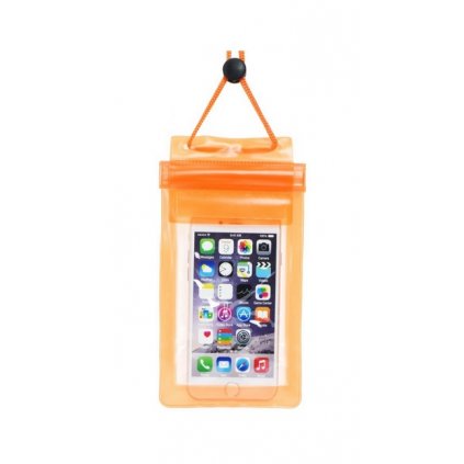 Univerzálne vodotesné puzdro ETUI Soft na mobil oranžové
