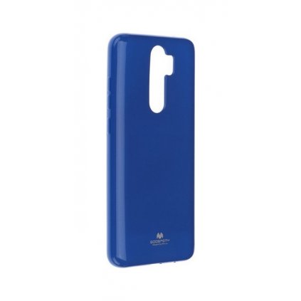 Zadný silikónový kryt Mercury Jelly Case na Xiaomi Redmi Note 8 Pro modrý