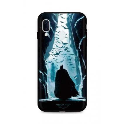Zadný silikónový kryt DARK na Samsung A20e Dark Batman