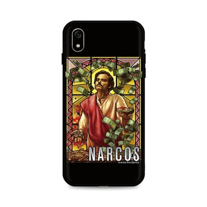 Zadný silikónový kryt DARK na Xiaomi Redmi 7A Narcos