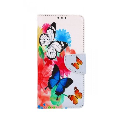 Flipové puzdro na Xiaomi Redmi Note 8T Farebné s motýlikmi