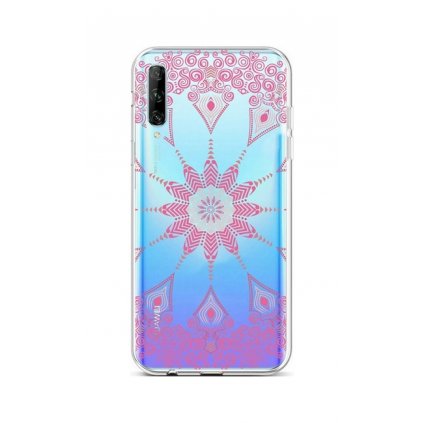 Zadný silikónový kryt na Huawei P Smart Pro Pink Mandala