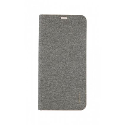 Knížkové puzdro Luna Book na Samsung A80 strieborné