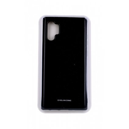 Zadný silikónový kryt Molan Cano Jelly na Samsung Note 10+ čierny