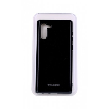 Zadný silikónový kryt Molan Cano Jelly na Samsung Note 10 čierny