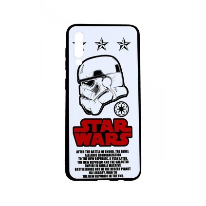 Zadný 3D silikónový kryt na Samsung A30s Star Wars