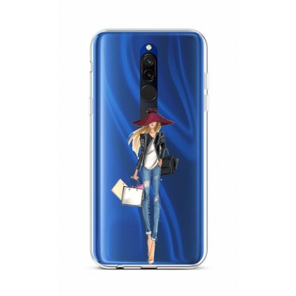 Zadný silikónový kryt na Xiaomi Redmi 8 Lady 2