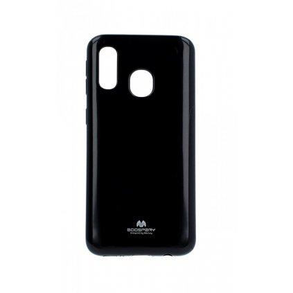 Zadný kryt Mercury Jelly Case na Samsung A40 čierny