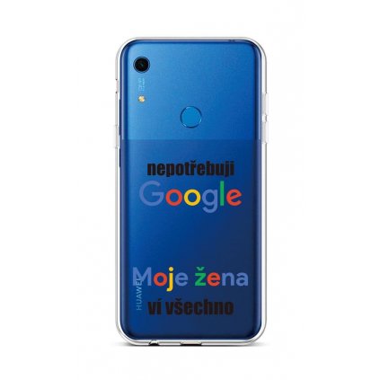 Zadný silikónový kryt na Huawei Y6s Google