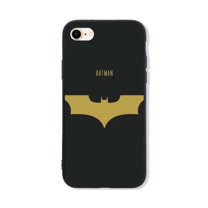 Zadný pevný kryt LUXURY na iPhone 8 Gold Batman