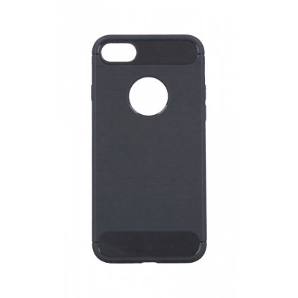 Zadný silikónový kryt na iPhone 8 šedý