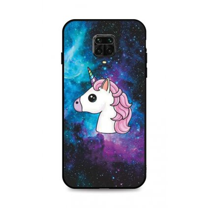 Zadný pevný kryt LUXURY na Xiaomi Redmi Note 9 Pro Space Unicorn